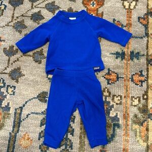 Patagonia fleece baby set 3-6 months